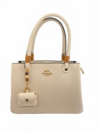BAG_3 — Cream mini-pouch tote bag front (Cream)