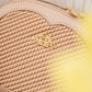 EB479 — Beige rounded woven-detail handbag detail, 22 × 16 (Beige)