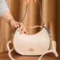 FR03 — Cream crescent shoulder bag front (Cream)