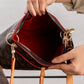 MF100 — Brown and Tan patterned shoulder bag interior (Brown and Tan)