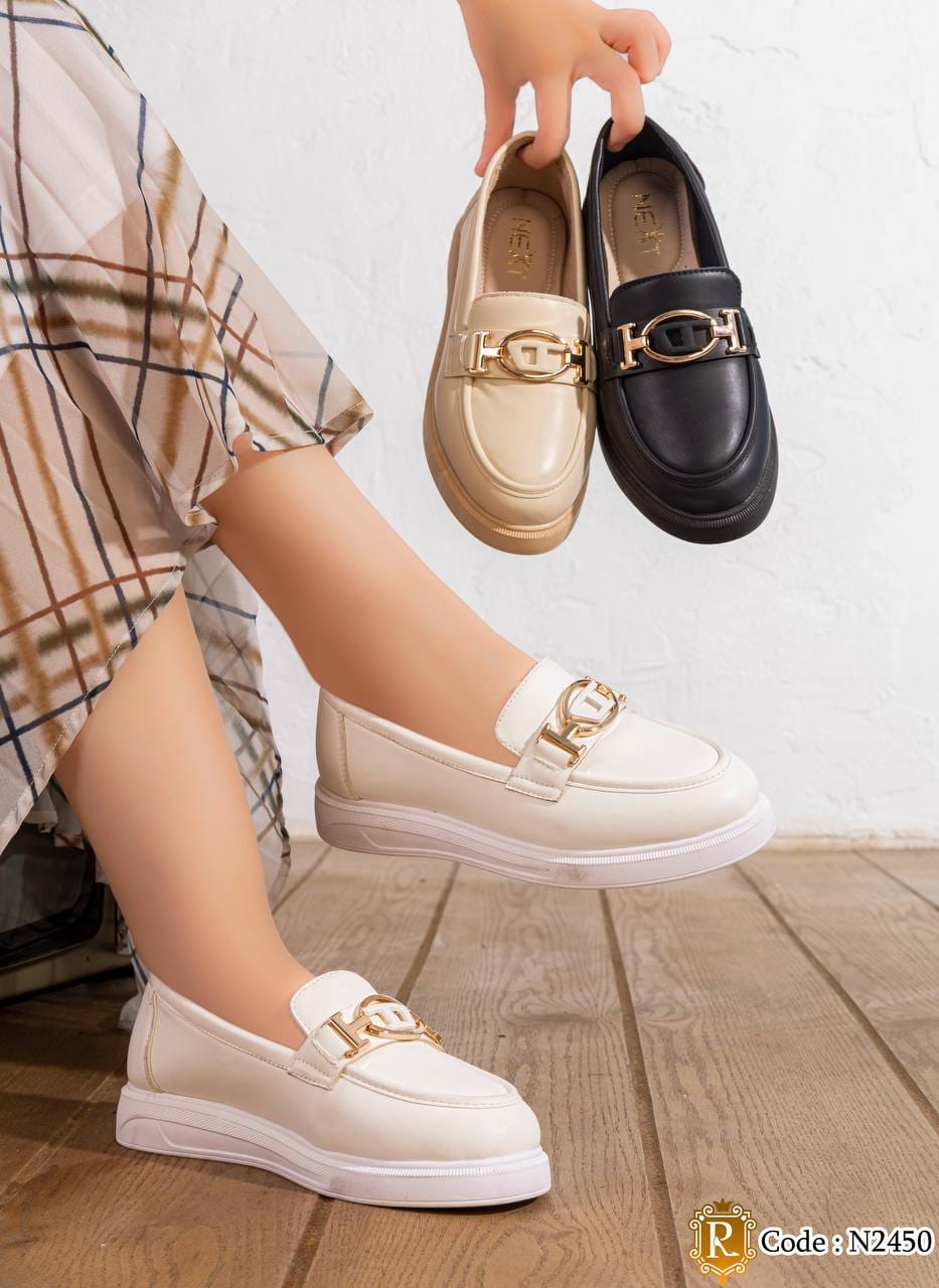 N2450 — Metal detail loafers, available color overview