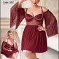 392 — Burgundy / One Size (Up to 80 kg) (Burgundy)