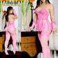 053 — One Size (Up to 85 kg) / Pink (Pink)