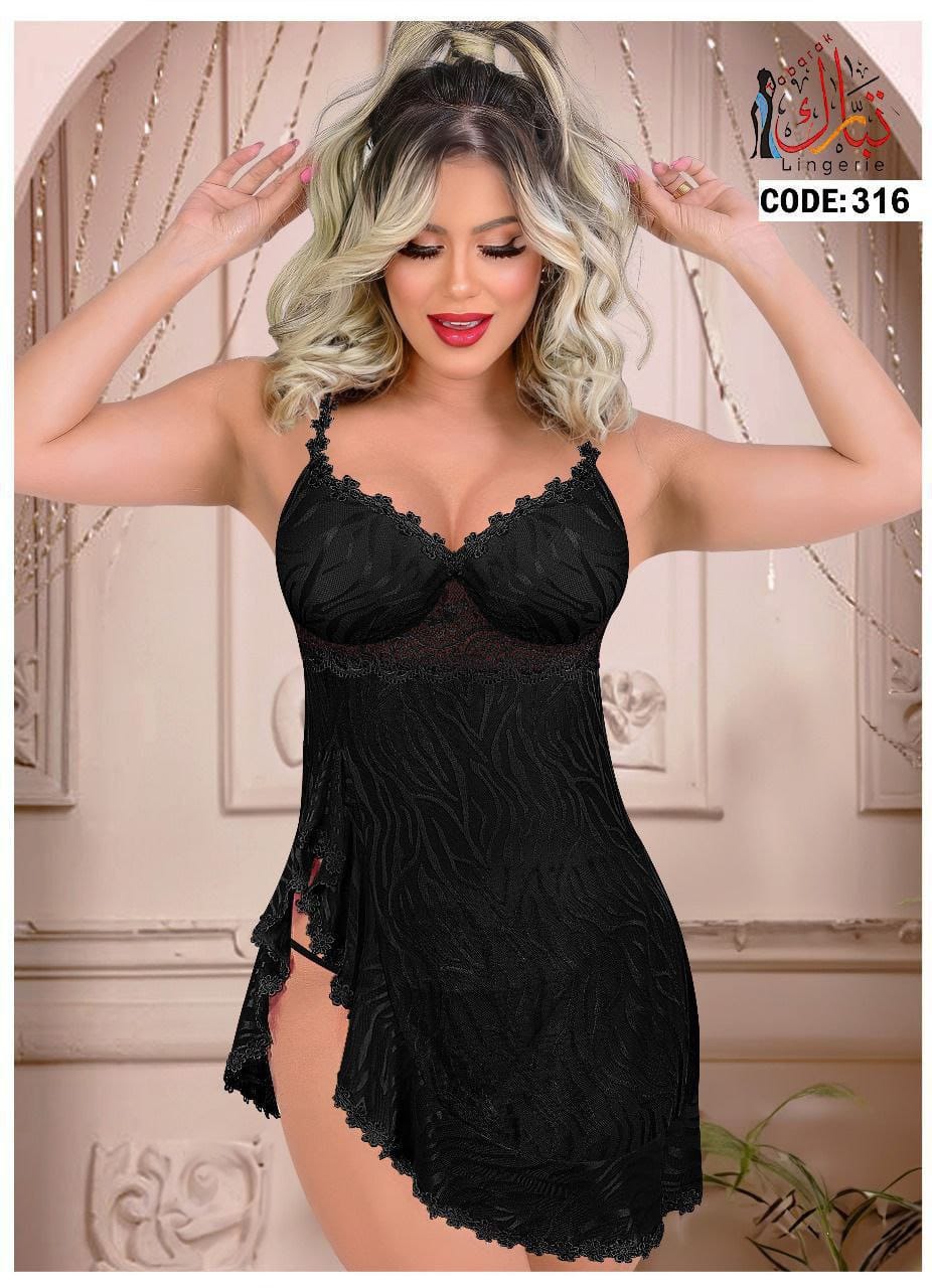316 — Black / One Size (Up to 85 kg) (Black)