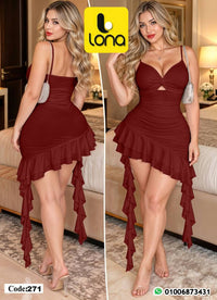 271 — One Size (Up to 85 kg) / Burgundy (Burgundy)