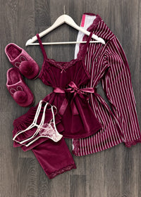 8005 — Burgundy / One Size (60 up to 85 kg) (Burgundy)