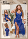 172 — One Size (Up to 80 kg) / Blue (Blue)