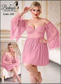 392 — Pink / One Size (Up to 80 kg) (Pink)