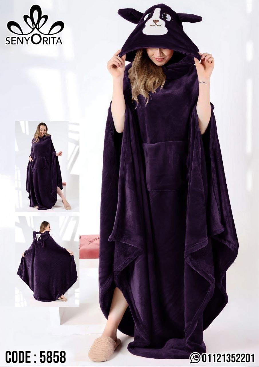 5858 — Dark Purple / One Size (Up to 140kg) (Dark Purple)
