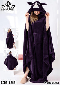 5858 — Dark Purple / One Size (Up to 140kg) (Dark Purple)