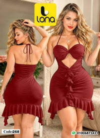 268 — One Size (Up to 85 kg) / Burgundy (Burgundy)