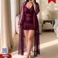 216 — Burgundy / One Size (80 up to 120 kg) (Burgundy)