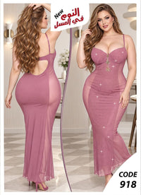 918 — One Size (85 up to 120 kg) / Dusty Rose (Dusty Rose)