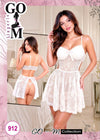 912 — White / One Size (Up to 85 kg) (White)