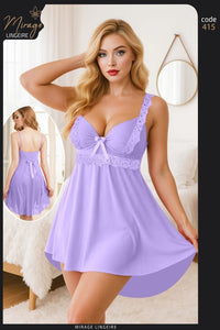 415 — Lavender / One Size (Up to 85 kg) (Lavender)