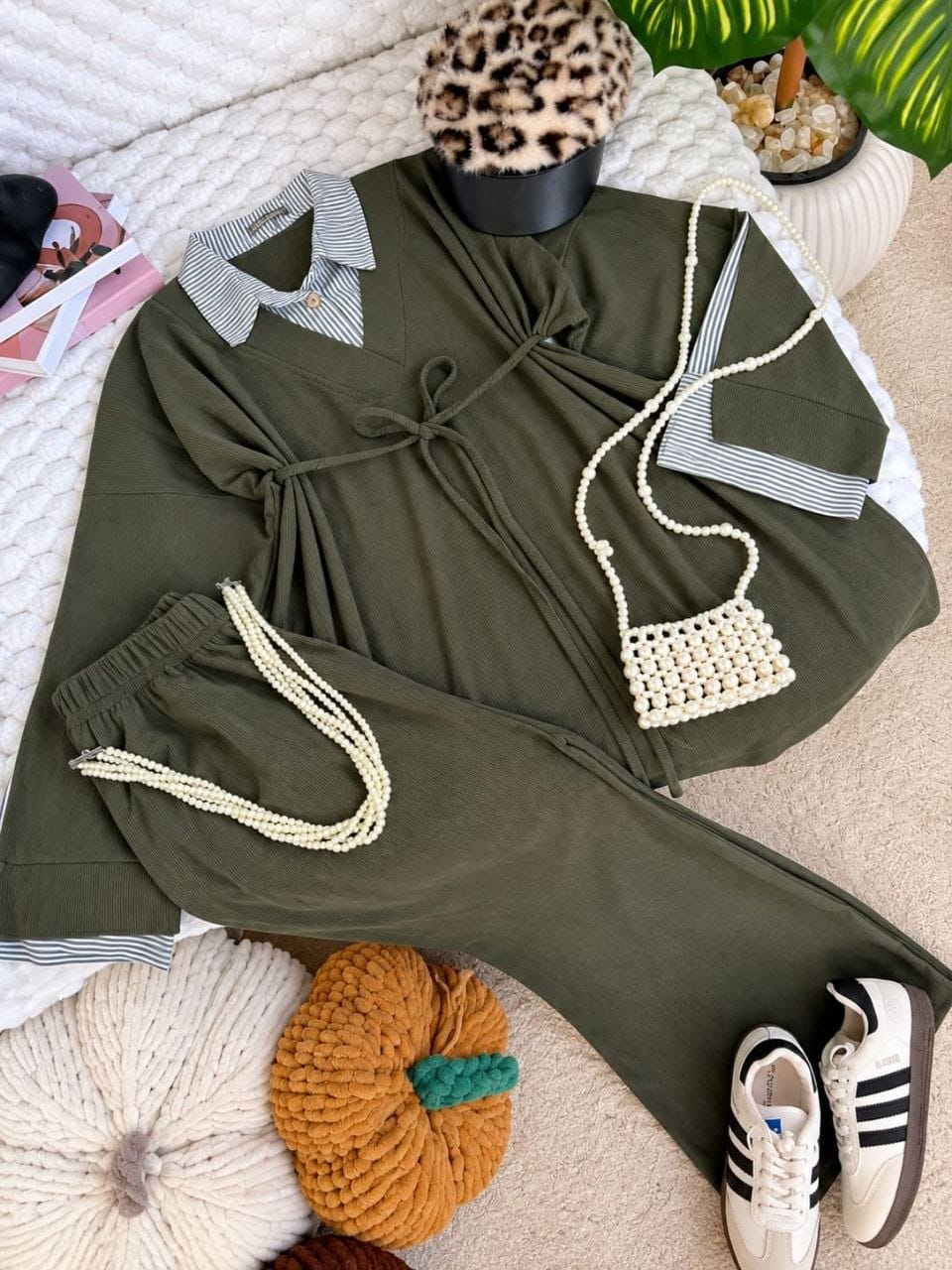 OF016 — Olive / One Size (65 up to 90 kg) (Olive)