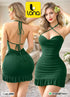 250 — One Size (Up to 85 kg) / Dark Green (Dark Green)