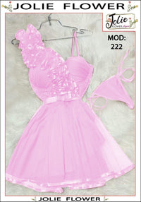 222 — Pink / One Size (Up to 85 kg) (Pink)