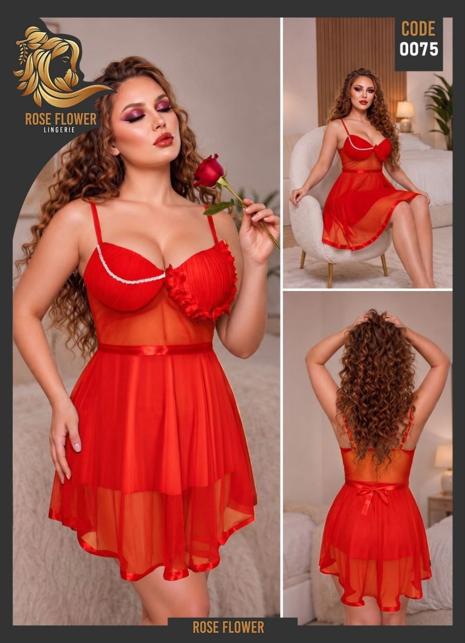 0075 — One Size (Up to 85 kg) / Red (Red)