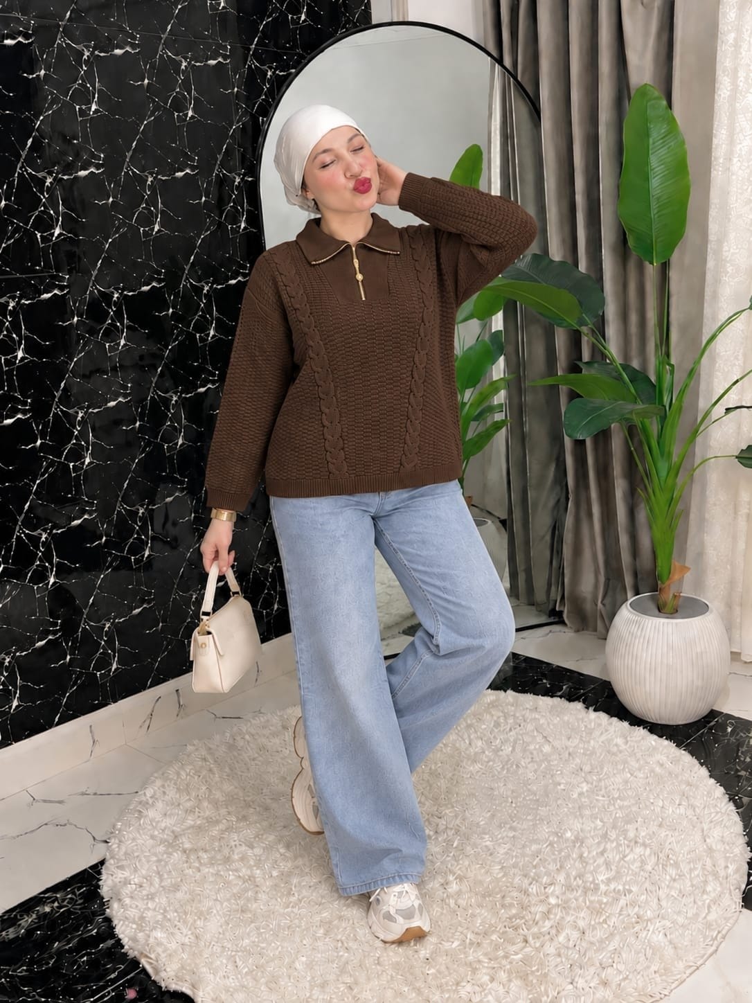 OF025 — Brown / One Size (65 up to 85 kg) (Brown)