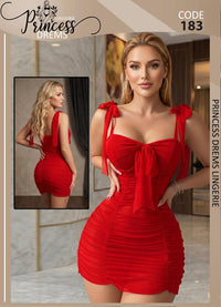 183 — One Size (Up to 80 kg) / Red (Red)