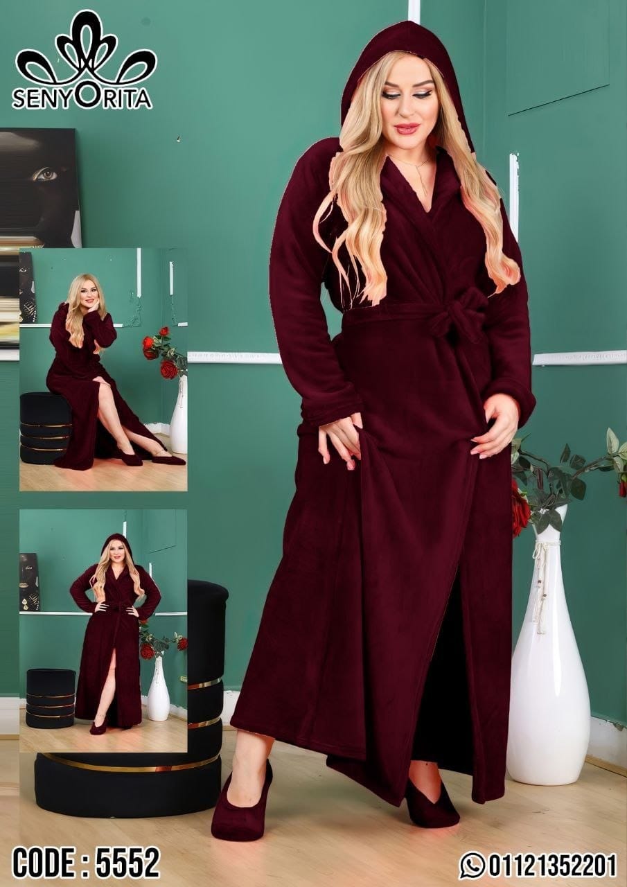 5552 — One Size (Up to 90 kg) / Burgundy (Burgundy)