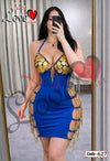 627 — Blue / One Size (Up to 85 kg) (Blue)