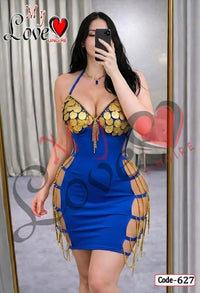 627 — Blue / One Size (Up to 85 kg) (Blue)