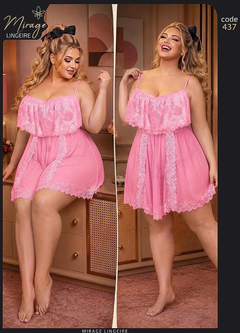 437 — Pink / One Size (Up to 85 kg) (Pink)