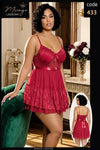 433 — Red / One Size (Up to 85 kg) (Red)