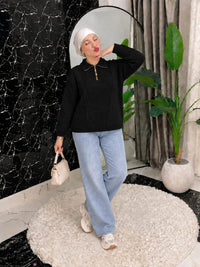 OF025 — Black / One Size (65 up to 85 kg) (Black)