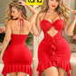 268 — One Size (Up to 85 kg) / Red (Red)
