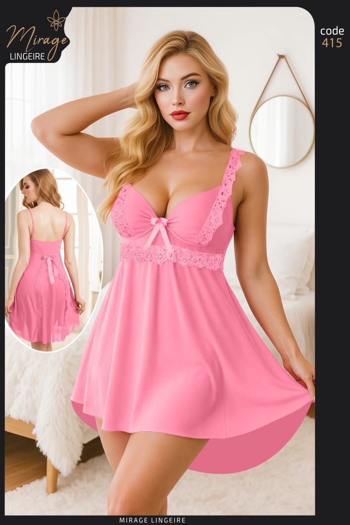 415 — Pink / One Size (Up to 85 kg) (Pink)