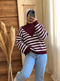 OF017 — Burgundy / One Size (65 up to 85 kg) (Burgundy)