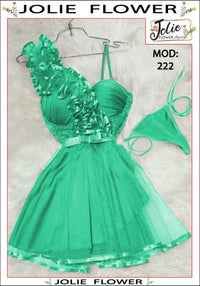 222 — Green / One Size (Up to 85 kg) (Green)