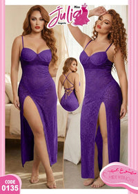 0135 — Purple / One Size (Fits up to 85 kg) (Purple)