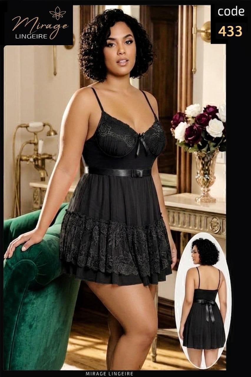 433 — Black / One Size (Up to 85 kg) (Black)