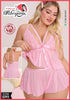0392 — Pink / One Size (80 up to 120 kg) (Pink)