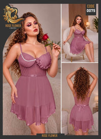 0075 — One Size (Up to 85 kg) / Dusty Rose (Dusty Rose)