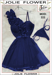 222 — Navy / One Size (Up to 85 kg) (Navy)