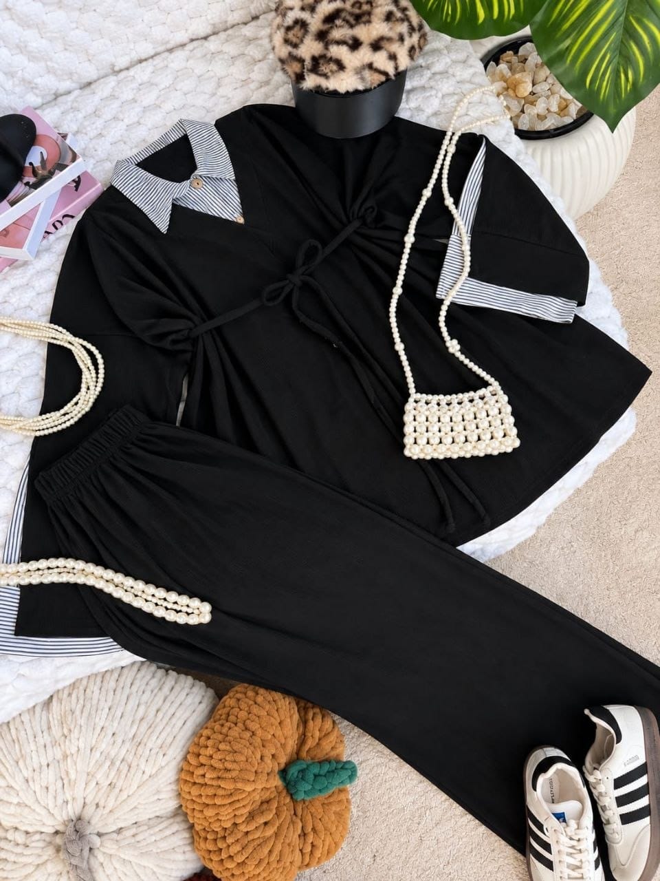OF016 — Black / One Size (65 up to 90 kg) (Black)