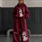 OF014 — Burgundy / One Size (65 up to 85 kg) (Burgundy)