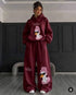 OF014 — Burgundy / One Size (65 up to 85 kg) (Burgundy)