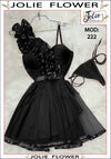 222 — Black / One Size (Up to 85 kg) (Black)