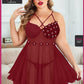 167 — Burgundy / One Size (Up to 85 kg) (Burgundy)