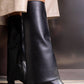 S1436 black 2-in-1 boots