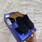 SHZ_1 — Black buckle slip-on clogs pair view, 37, 38, 39, 40, 41 (Black)