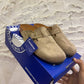 SHZ_1 — Beige buckle slip-on clogs pair view, 37, 38, 39, 40, 41 (Beige)