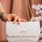 Wm08 — Light Grey patterned chain-strap bag front (Light Grey)