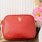 Z2036 — Brick Red crossbody bag, 22 × 16 (Brick Red)